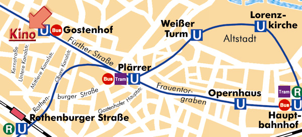 Lageplan des Rio-Kinos ©Parabol