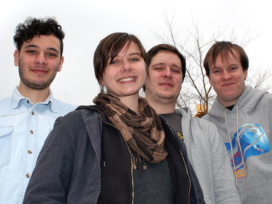 Gruppenfoto mit den Mitgliedern der Jugendjury ©PARABOL